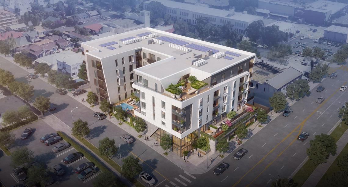 Mixed-use development pitched for 4773 Hollywood Boulevard